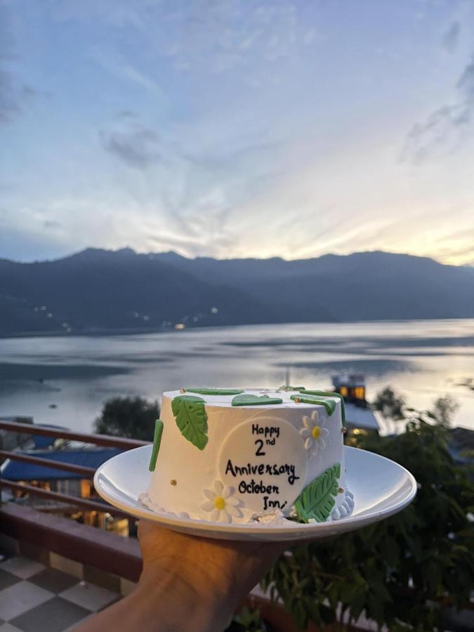 Hotel October Inn Pokhara Bagian luar foto