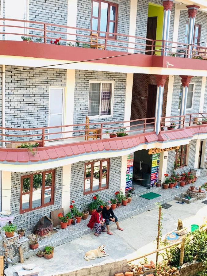Hotel October Inn Pokhara Bagian luar foto