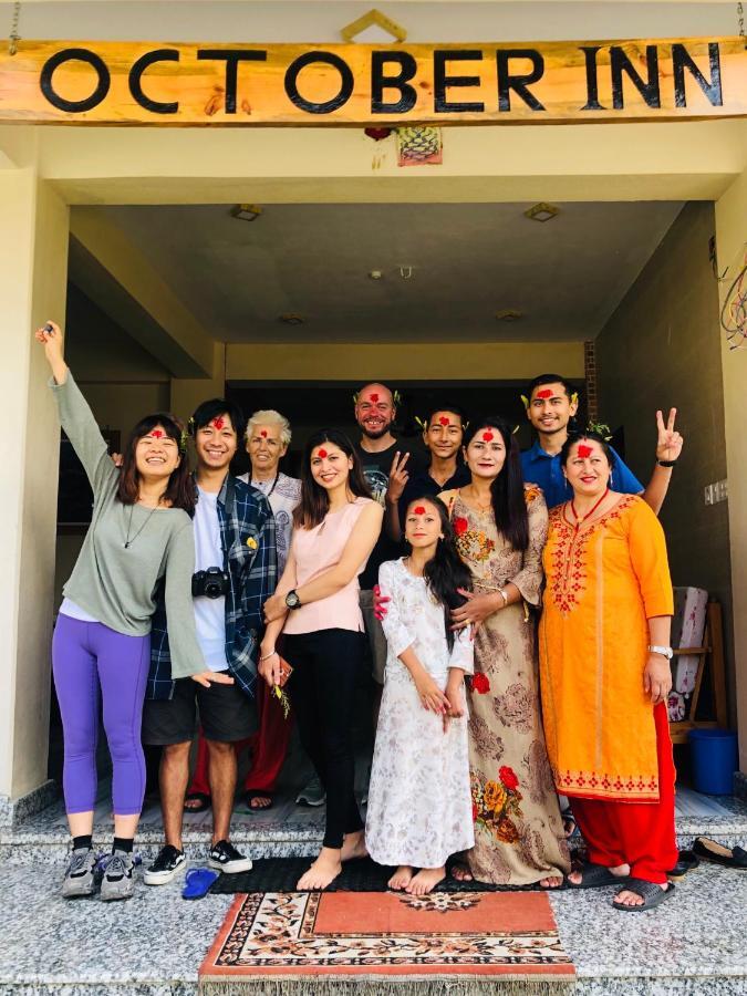 Hotel October Inn Pokhara Bagian luar foto